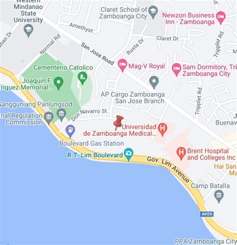 columbarium in zamboanga|Google Maps.